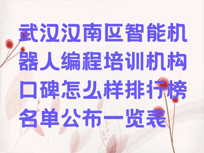 武汉少儿编程培训