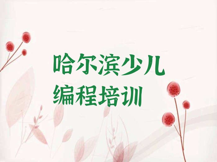十大哈尔滨香坊区比较好的学scratch趣味编程学校排行榜