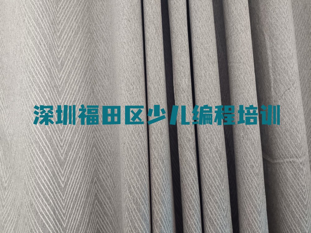 深圳福田区少儿编程培训
