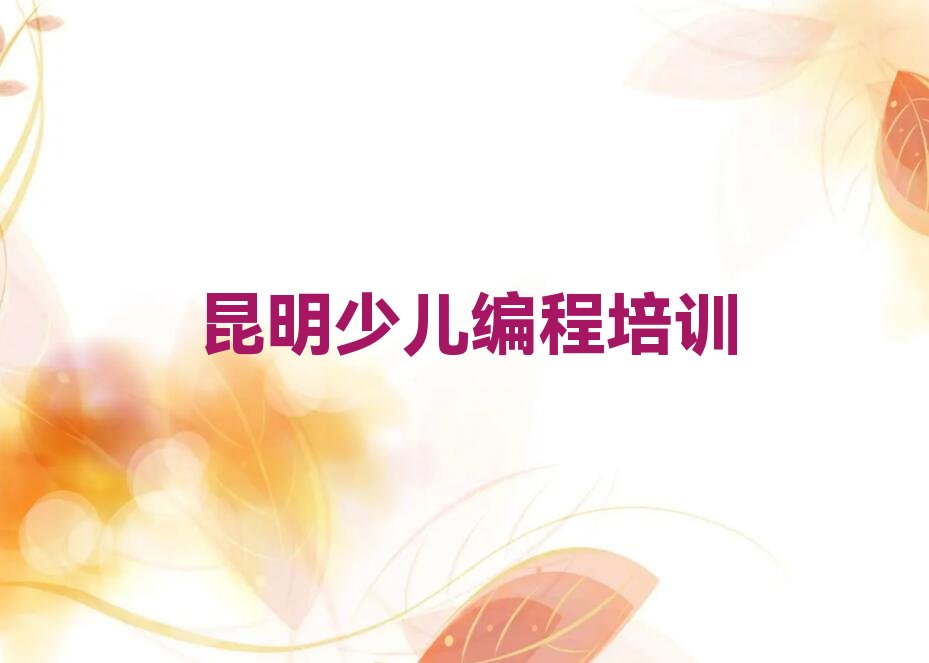十大昆明铜都街道NOIP信息学奥赛比较不错的培训机构排行榜