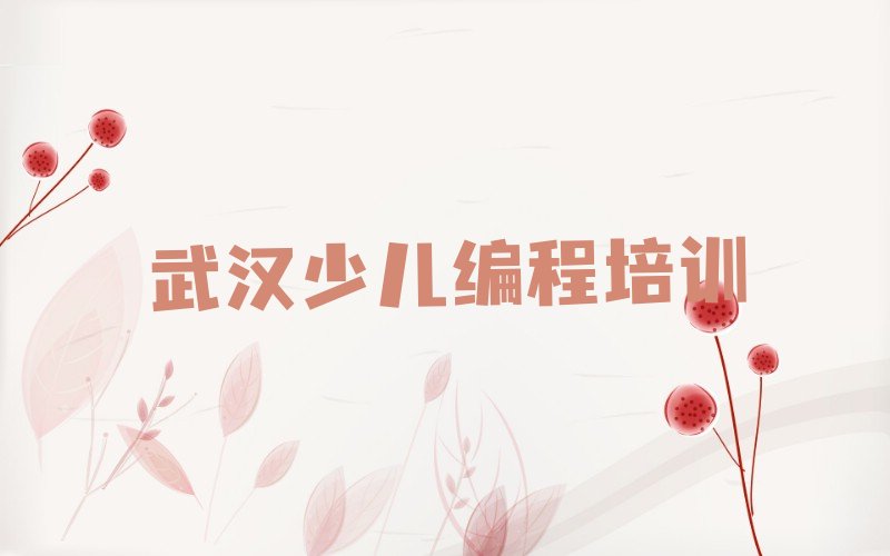 十大2025年武汉蔡甸经济开发区童程童美在哪可以学scratch趣味编程十大排名一览排行榜排行榜