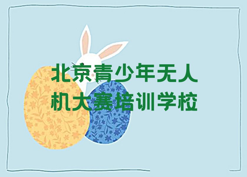 北京青少年无人机大赛培训学校