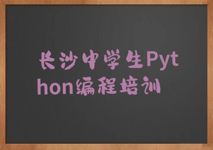 长沙天心区少儿编程培训班