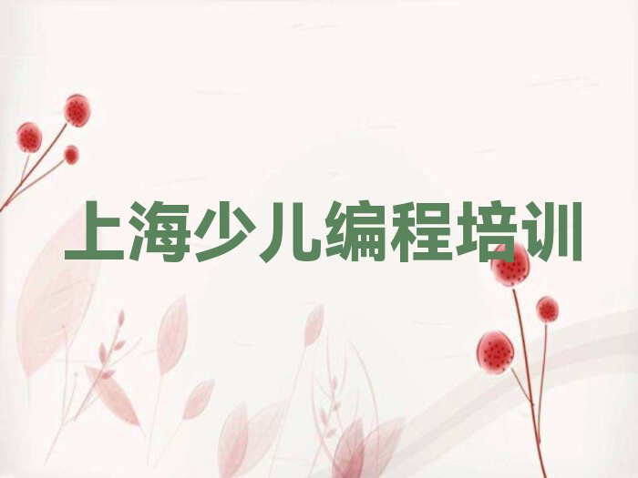 十大上海奉贤区学scratch趣味编程培训学校哪家比较好排行榜