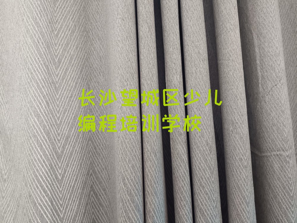 长沙望城区少儿编程培训学校