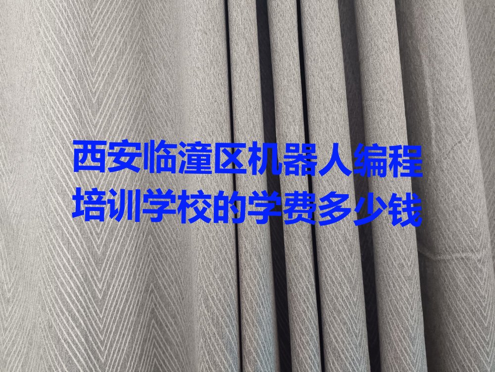 西安临潼区少儿编程培训