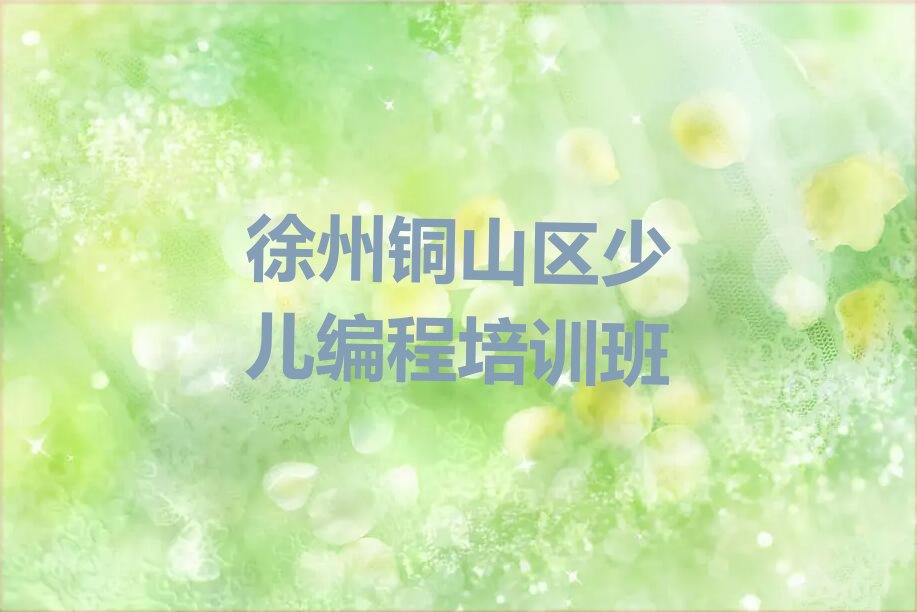 十大2025年徐州铜山区少儿编程科技素质培训线上课程价格名单总览公布一览表排行榜