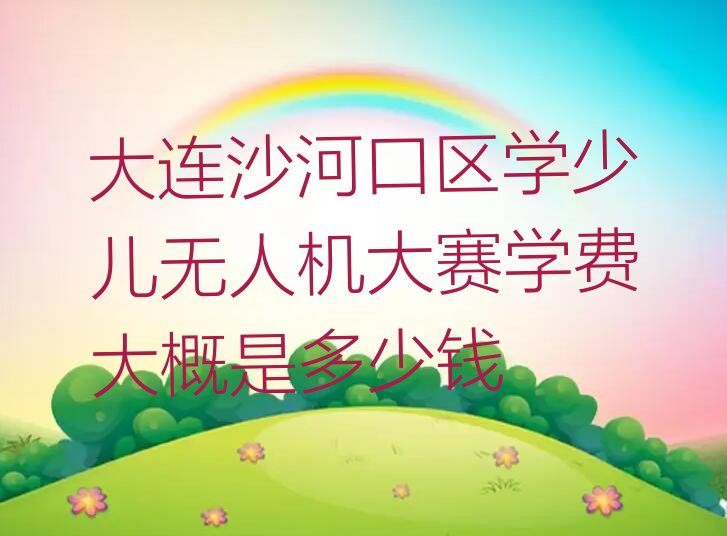 十大大连沙河口区学少儿无人机大赛学费大概是多少钱排行榜