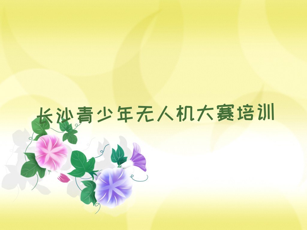 长沙青少年无人机大赛培训学校