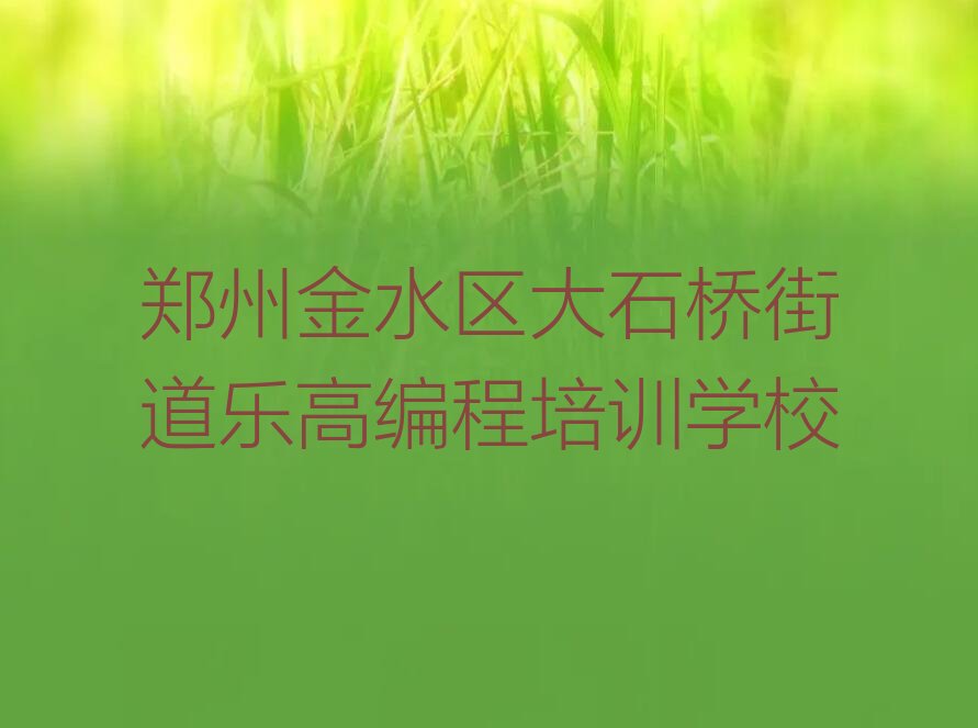 十大郑州金水区培训乐高编程好的学校排行榜