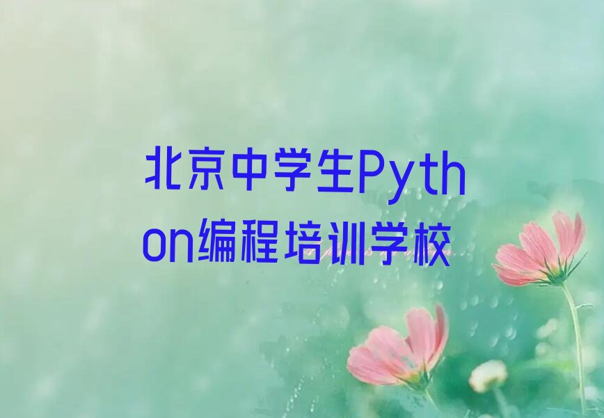 十大2025年北京朝阳区中学生Python编程培训班专业涉及哪些课程推荐名单公布排名榜排行榜