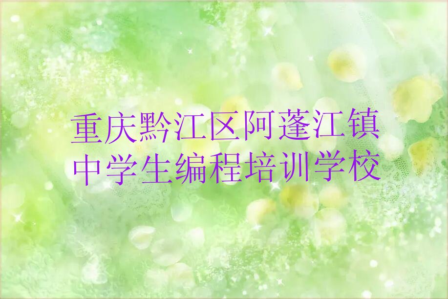 中学生编程