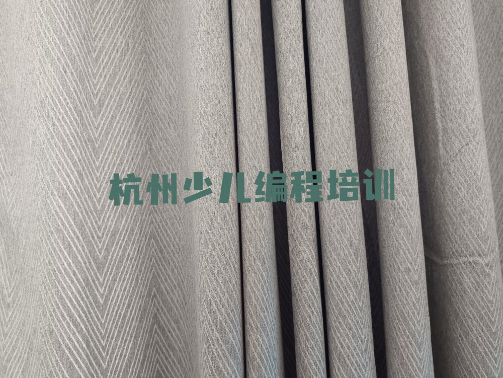 杭州少儿编程培训中心