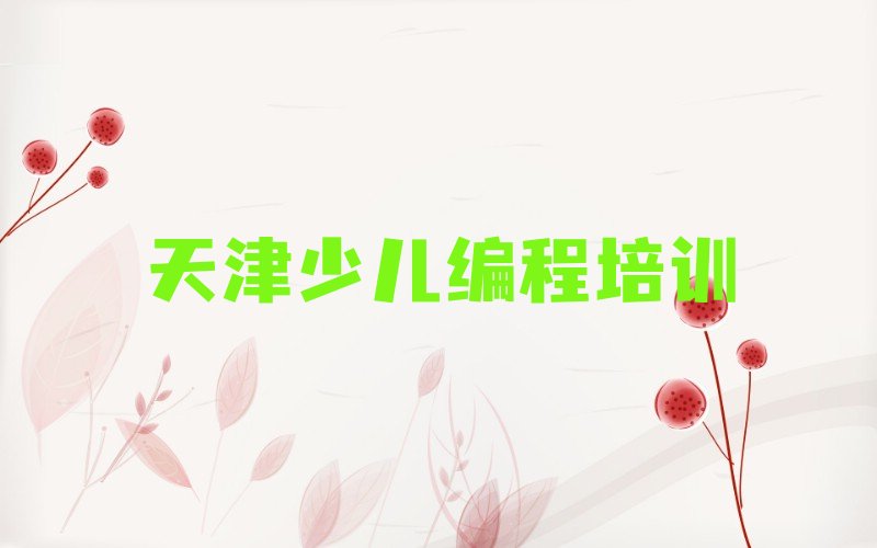 天津少儿编程培训班