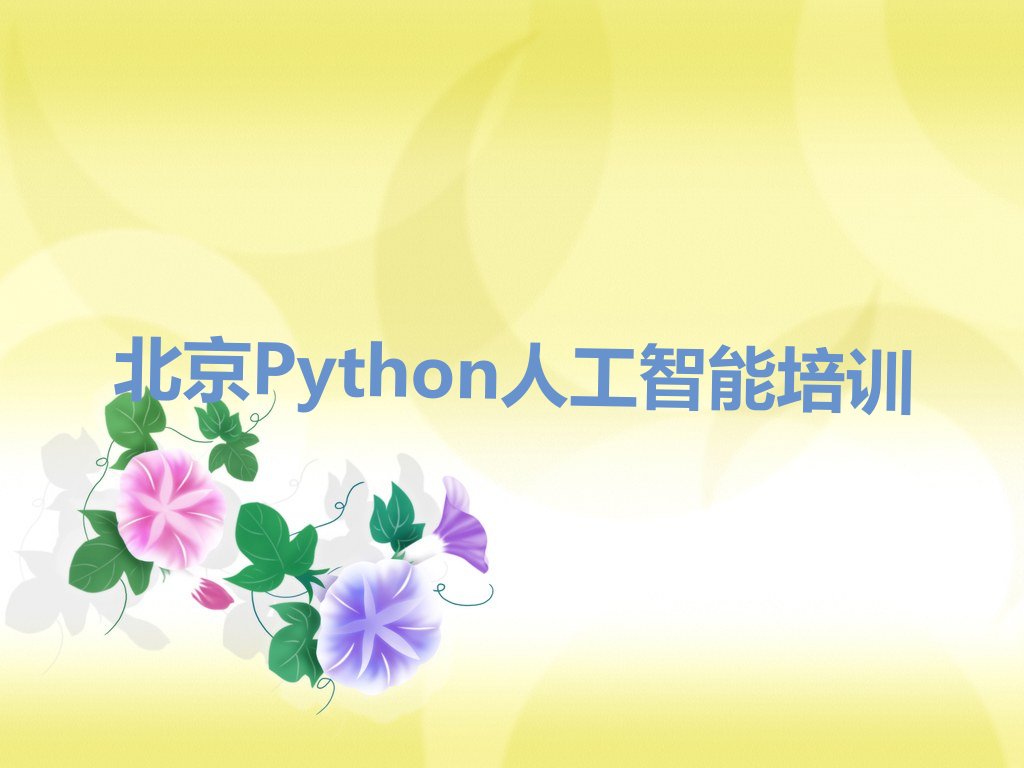 北京少儿编程培训中心
