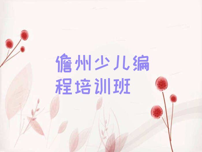 儋州少儿编程培训班