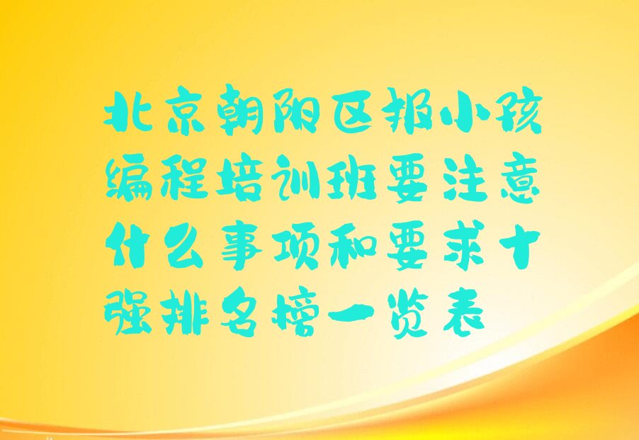小孩编程