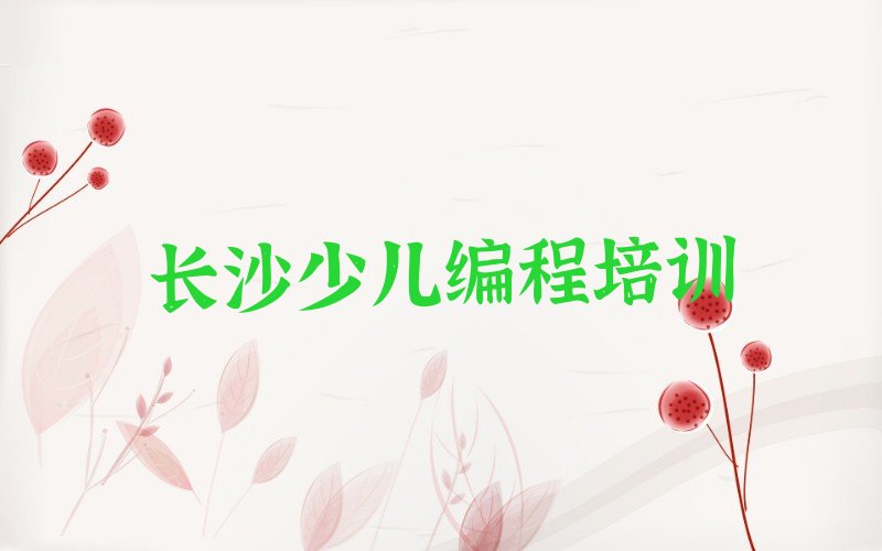 十大长沙少儿编程培训学校哪里好名单今日一览排行榜排行榜