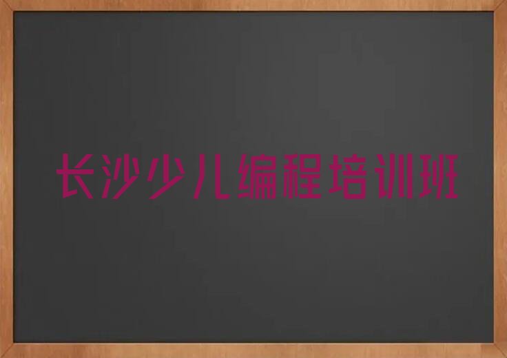 长沙少儿编程培训班