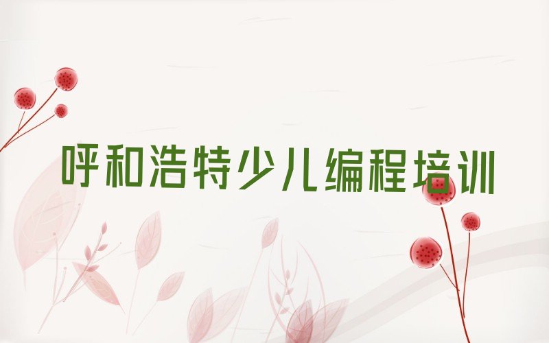 十大2025年呼和浩特回民区少儿编程培训班课程有什么特色?推荐今日公布一览表排行榜