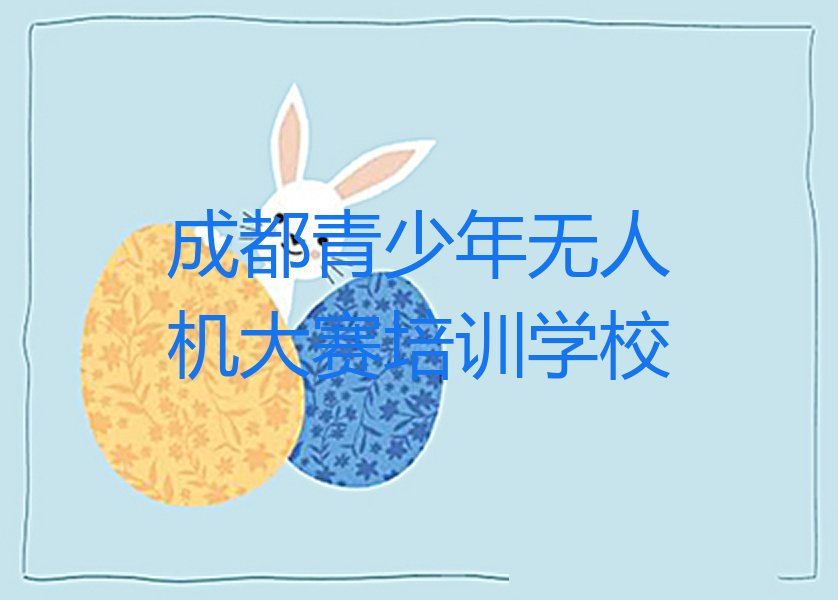 成都青少年无人机大赛培训学校