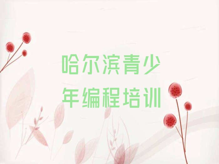 十大哈尔滨平房区零基础青少年编程怎么学推荐十大排名一览表排行榜