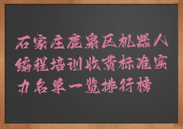 石家庄少儿编程培训中心