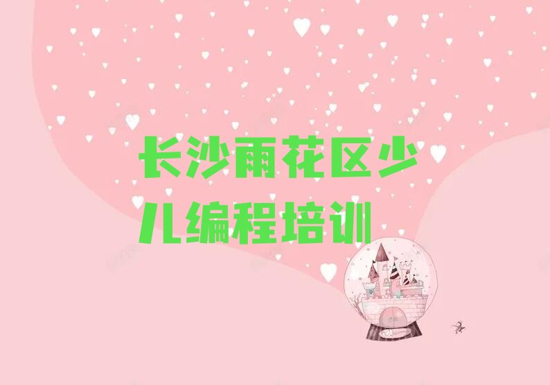 长沙雨花区少儿编程培训