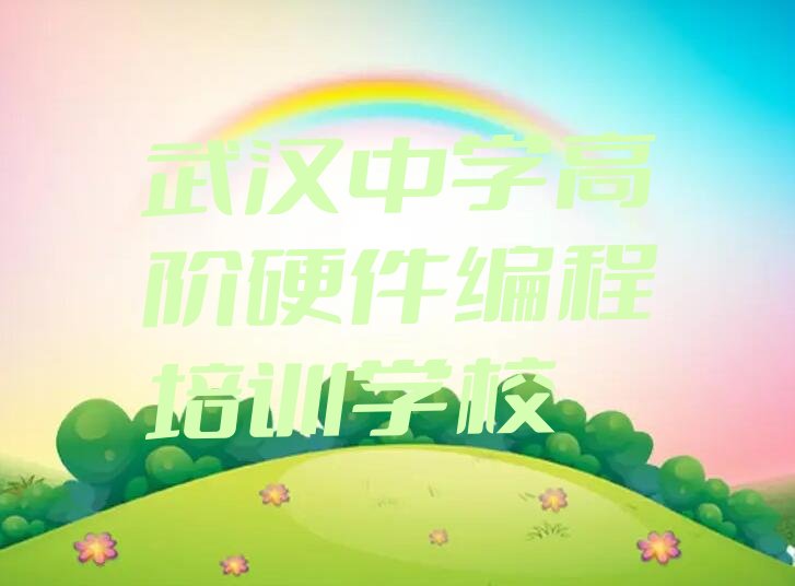 武汉中学高阶硬件编程培训学校