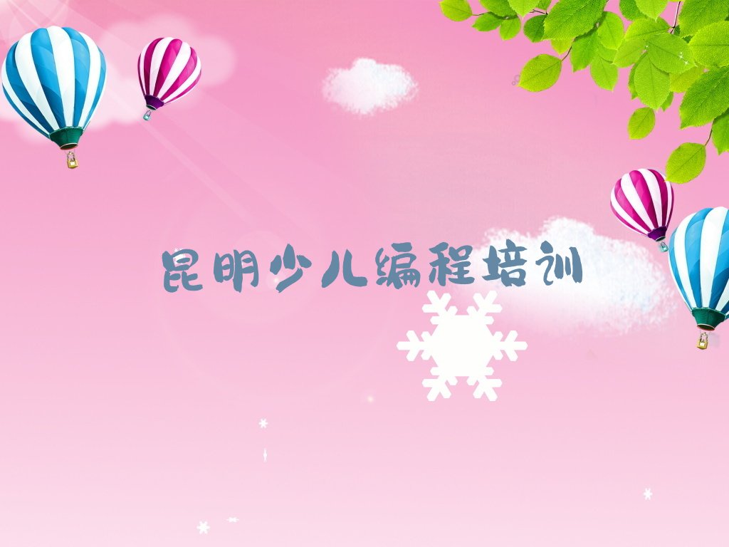 昆明少儿编程培训班