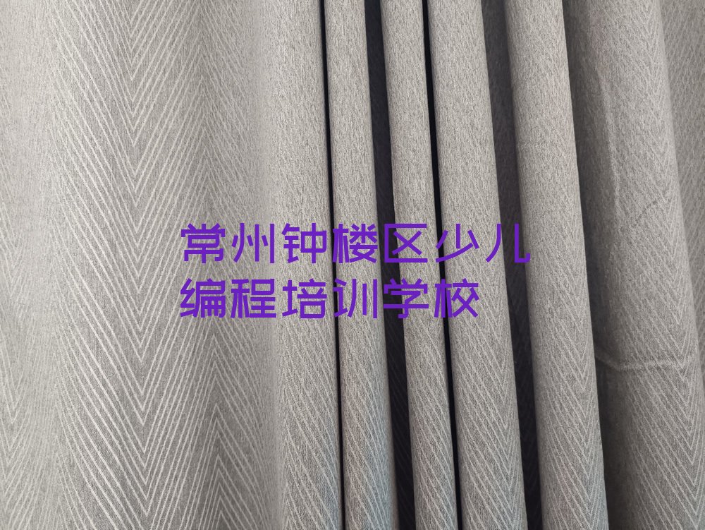 常州钟楼区少儿编程培训学校