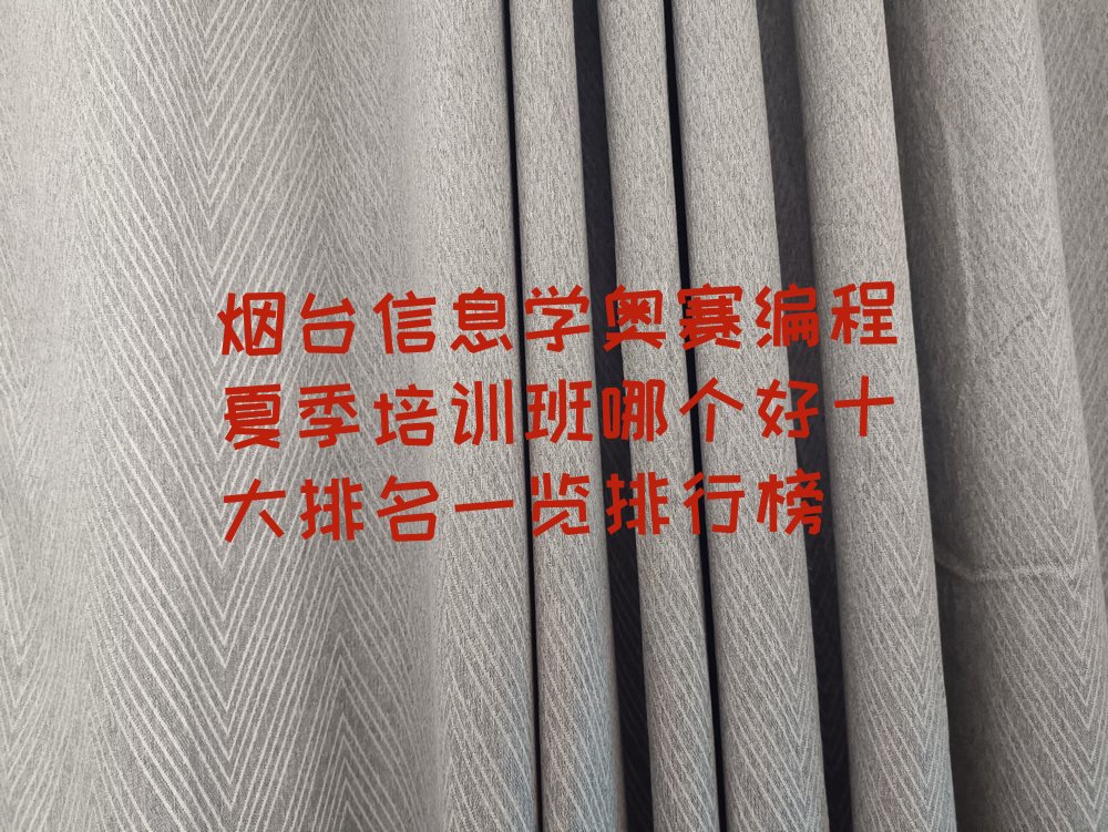 十大烟台信息学奥赛编程夏季培训班哪个好十大排名一览排行榜排行榜