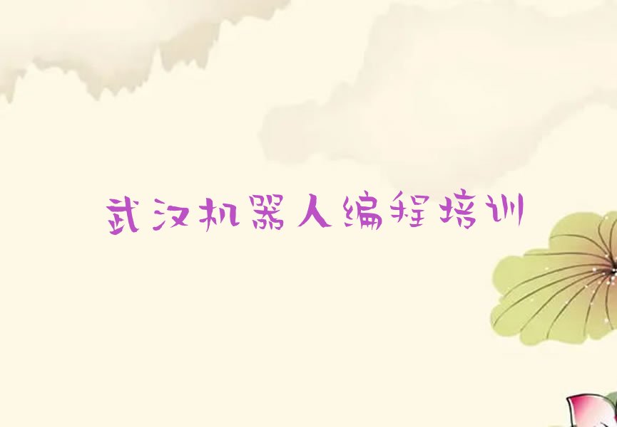 十大2025武汉哪里有机器人编程学排名名单一览排行榜排行榜