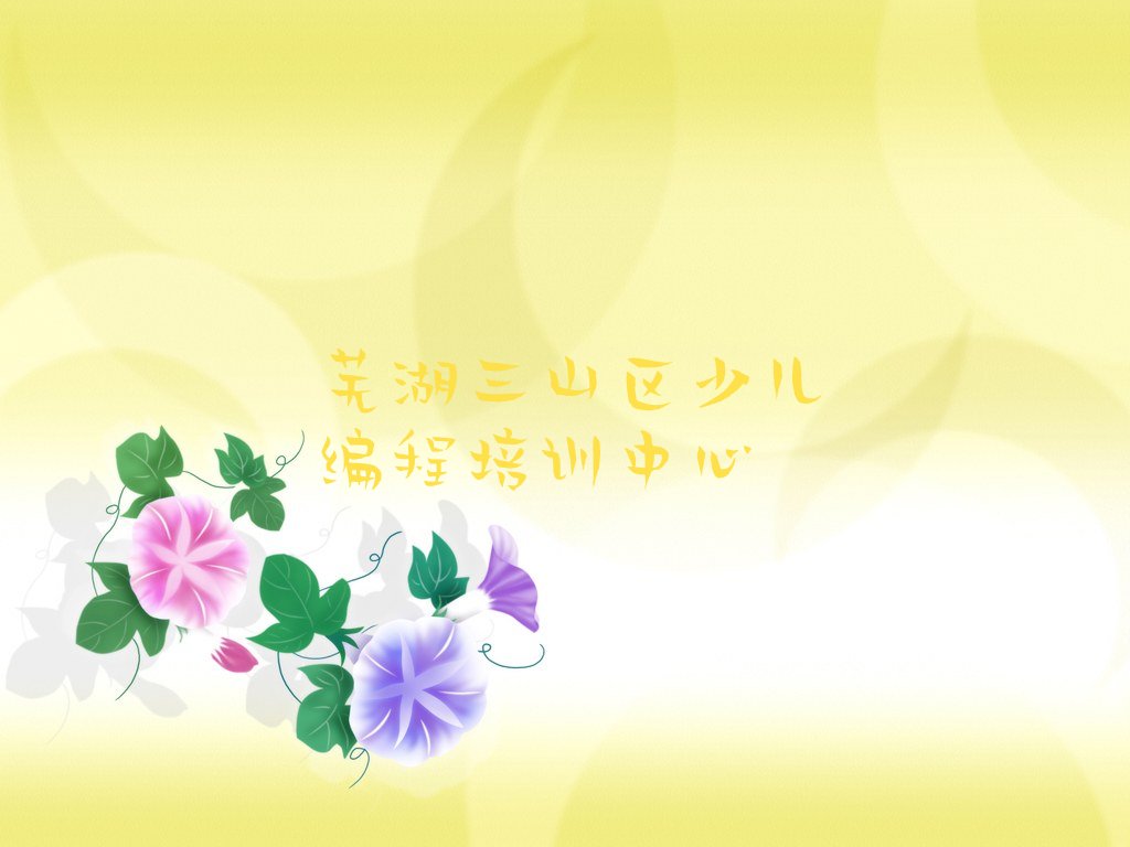 芜湖三山区少儿编程培训中心