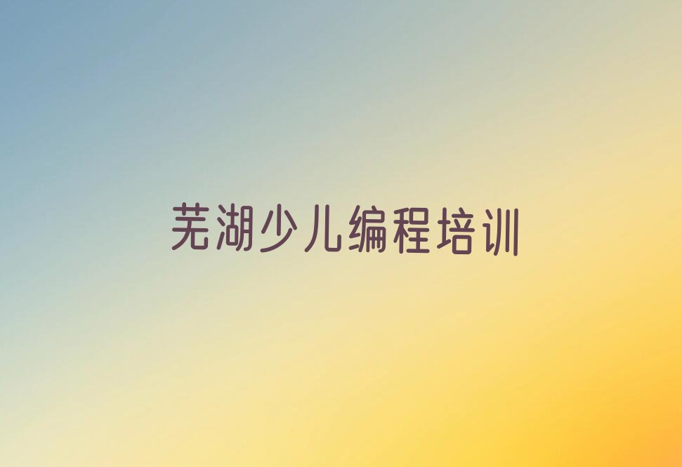 中学生编程
