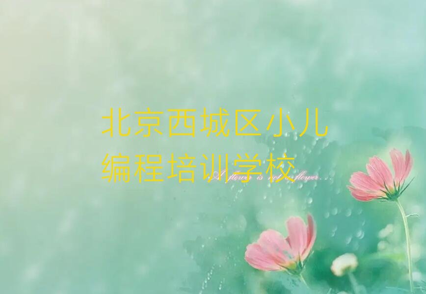小儿编程