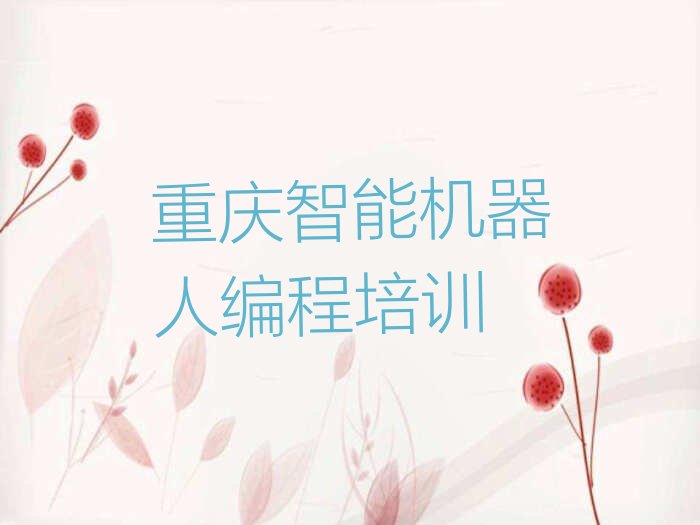 十大重庆永川区智能机器人编程哪些培训班口碑排名排行榜一览表排行榜