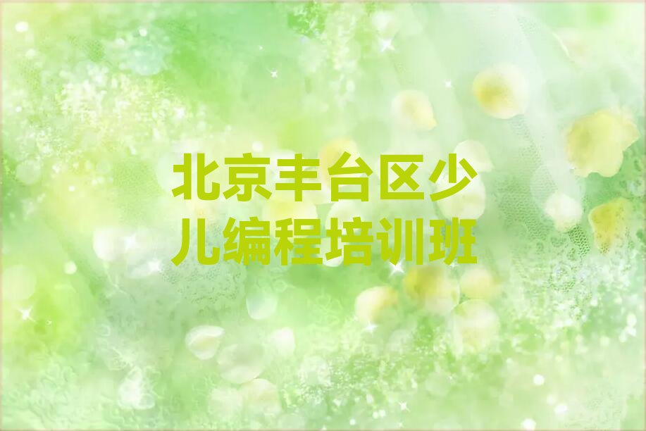 十大2025年北京卢沟桥童程童美学儿童编程去哪里好十大排名一览排行榜排行榜