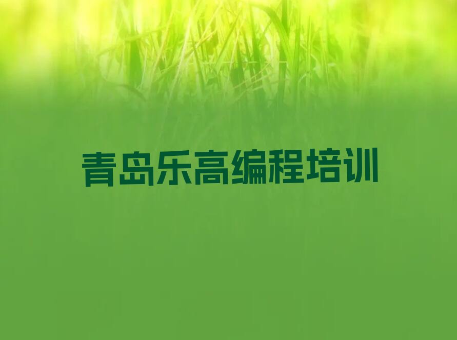 青岛少儿编程培训班