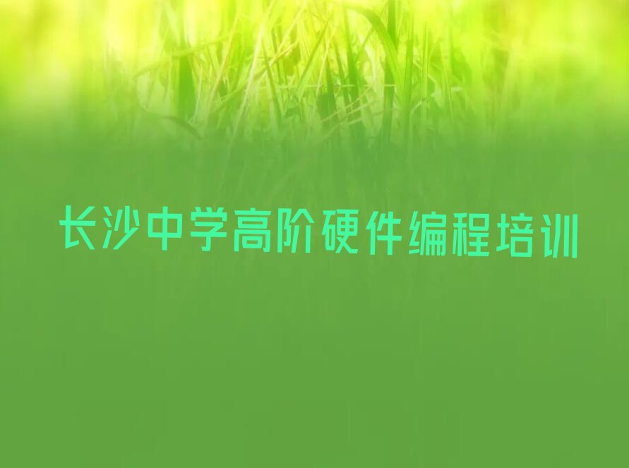 十大中学高阶硬件编程长沙岳麓街道中学高阶硬件编程短期速成培训名单排行榜一览排行榜