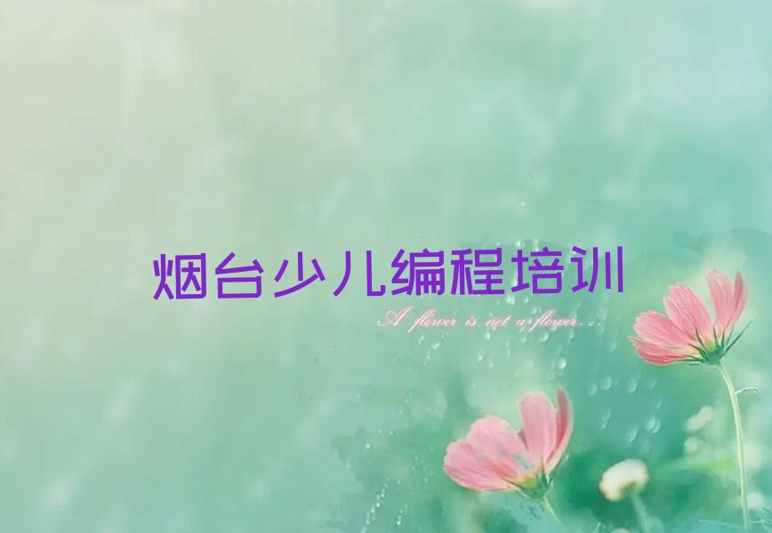 烟台福山区少儿编程培训中心