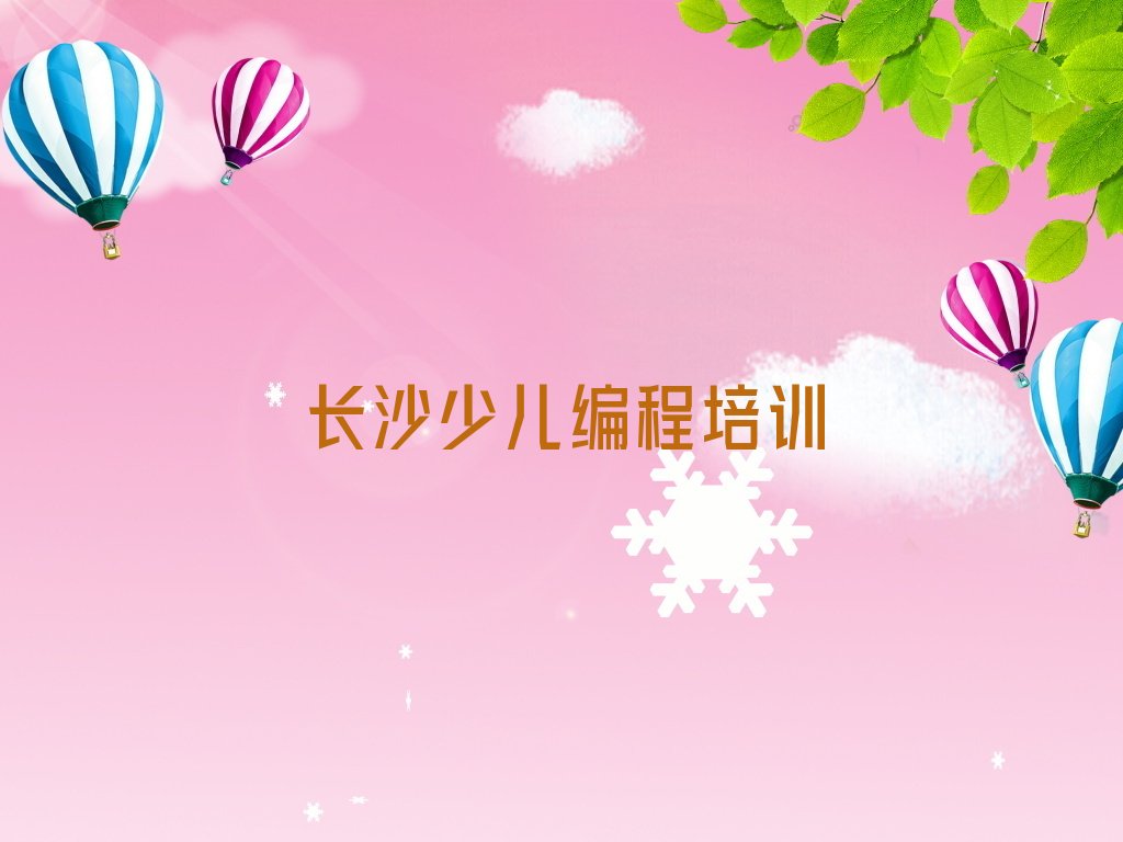 长沙望城区少儿编程培训班