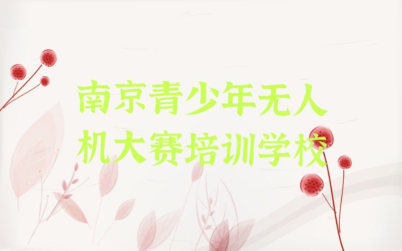 十大南京夫子庙秦淮风光带学青少年无人机大赛名单榜一览排行榜排行榜
