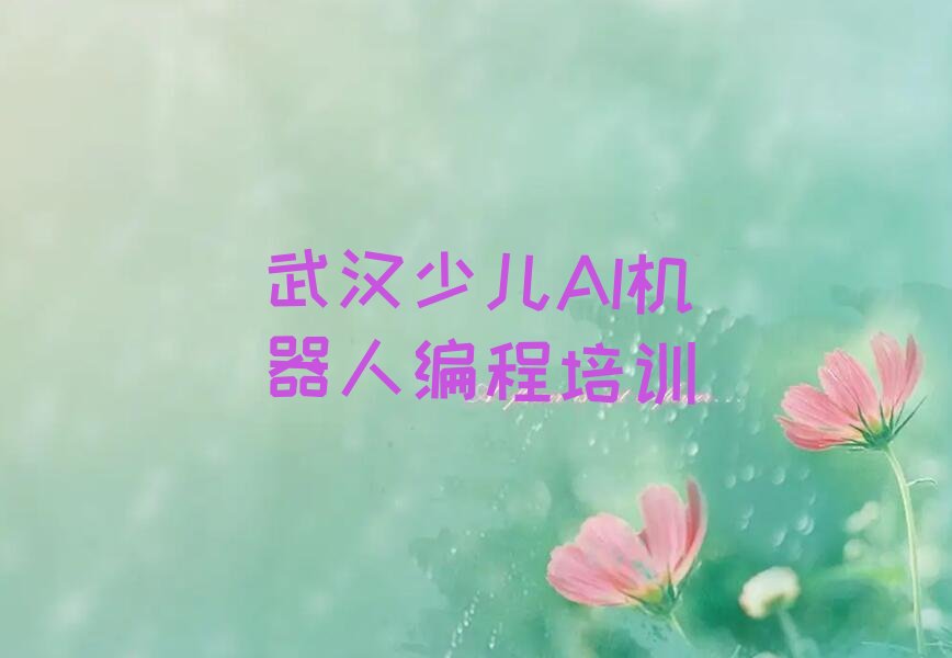 十大2025年下半年武汉专业少儿AI机器人编程培训十大排名一览排行榜排行榜