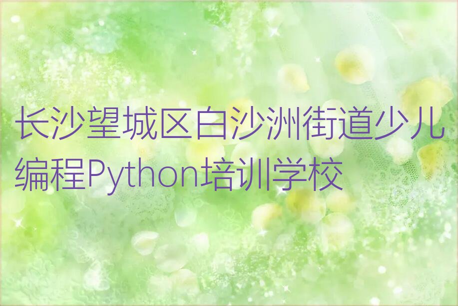 少儿编程Python