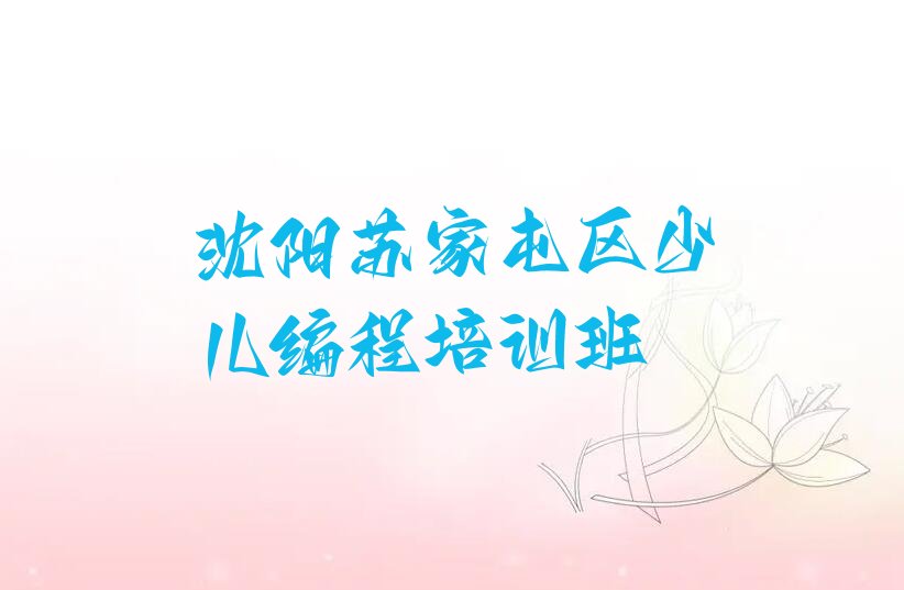 十大沈阳苏家屯区少儿NOIP编程竞赛培训班一般学费多少钱一个月排行榜