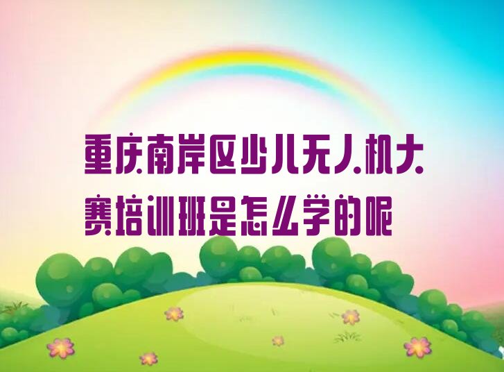 重庆南岸区海棠溪街道少儿无人机大赛培训学校