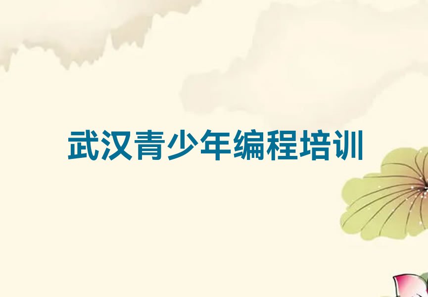十大2025年武汉学青少年编程有哪些地方比较好排行榜名单公布一览表排行榜