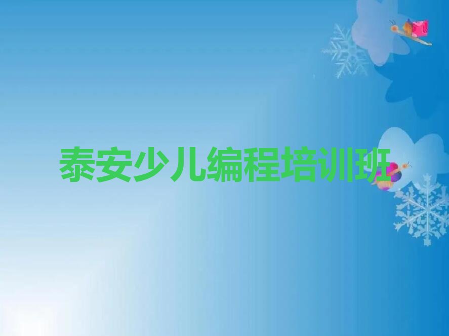 十大泰安泰山区Python人工智能培训机构优惠活动排行榜