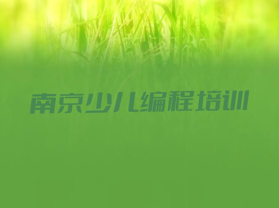 南京江宁区东山街道少儿编程培训学校